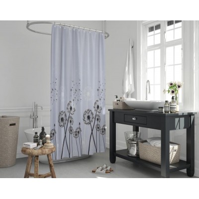 Made In Turkey Water Proof Polyester Shower Curtain